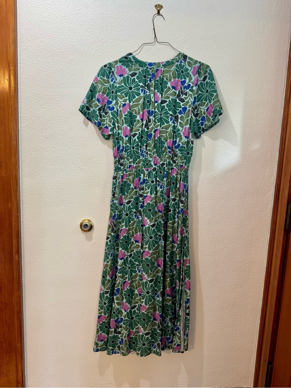 Marine Layer Annika Floral Midi Dress size M - Picture 2 of 5